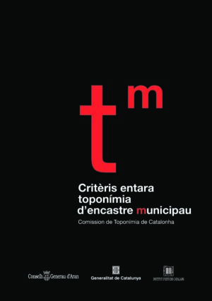 Criteris entara toponímia d'encastre municipau