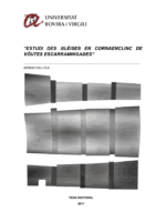 Estudi des glèises en cornaenclinc de vòutes escarramingades