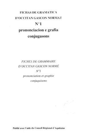 Fichas de Gramatica d'Occitan Gascon Normat