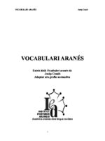 Vocabulari aranés
