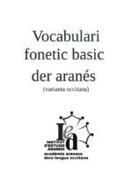 Vocabulari fonetic der aranés