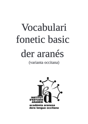 Vocabulari fonetic der aranés