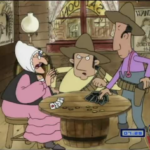 Es tres bessoes e Buffalo Bill